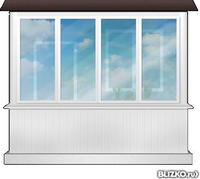 Остекление балконов теплым остеклением, сравнить цены в ростове-на-дону - на портале blizko.ru.