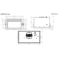 Кухонная вытяжка Elica Lane IX/A/52