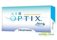 Контактные линзы Air Optix Aqua 3 блистера ALCON/CIBAVISION