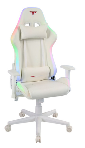 Кресло спортивное TopChairs GMM-080 белый Игровое кресло спортивное с подсветкой TopChairs GMM-080 белый