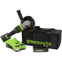 УШМ АККУМ.GREENWORKS GD24UCS 24V БЕЗ АКБ И З.У