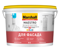 Краска фасадная акриловая Marshall Maestro 2,5л BC