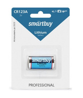 Литиевый элемент питания Smartbuy CR123A/1B (12/144) (SBBL-123A-1B)