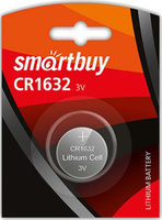 Литиевый элемент питания Smartbuy CR1632/1B (12/720) (SBBL-1632-1B)