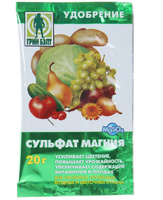 Удобрение "Сульфат магния" 20гр GREEN BELT