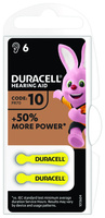 Duracell ZA10-6BL элемент питания для слуховых аппаратов