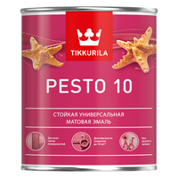 Эмаль универсальная PESTO 10 матовая 0,9 С TIKKURILA