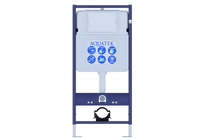 Инсталляция для подвесного унитаза AQUATEK Standart 50 с панелью смыва
