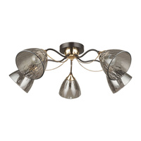 Потолочная люстра Arte Lamp Lily A4366PL-5BK