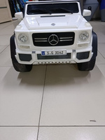 Детский электромобиль Джип Mercedes G650 Ultra New белый Mercedes-Benz