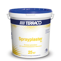 Terraco Sprayplaster acrilic BC interior ВЕДРО (25 кг) Базовая шпатлевка для механизир. нанесения