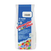 Затирка Mapei Ultracolor Plus 2 кг (127) Арктический серый (8 шт в коробке)