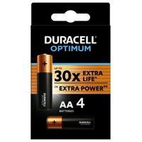 Элемент питания LR 6 Duracell Optimum BL-4