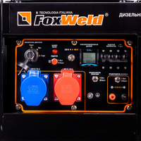 Дизельный генератор FoxWeld Expert D5500-3 HP