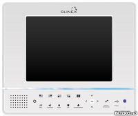 Видеодомофон (видеомонитор) SLINEX GL-08N White, Black