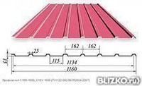 Профлист С9 окрашенный