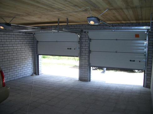 Ворота гаражные секционные шир 2500 мм выс 2500 мм