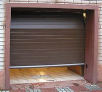 Ворота гаражные секционные шир 3250 мм выс 2500 мм