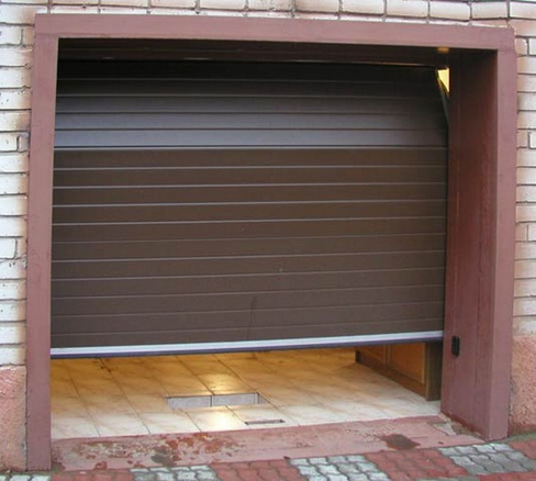 Ворота гаражные секционные шир 2500 мм выс 2750 мм
