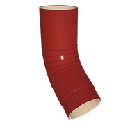 Колено Трубы D150, RAL 3011 (коричнево-красный)
