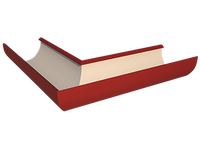 Угол Желоба Универсальный D185, RAL 3011 (коричнево-красный)