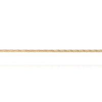Цепочка ювелирная золотая, плетение Шнурок ЦП135УКА48У-А51