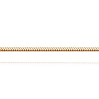 Цепочка ювелирная золотая, плетение Шнурок ЦП135УКА2Р-А51