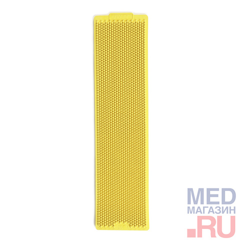 Аппликатор Кузнецова "Салюс", 48 х 12 см, желтый, шаг игл 7,5 мм Экология XXI века