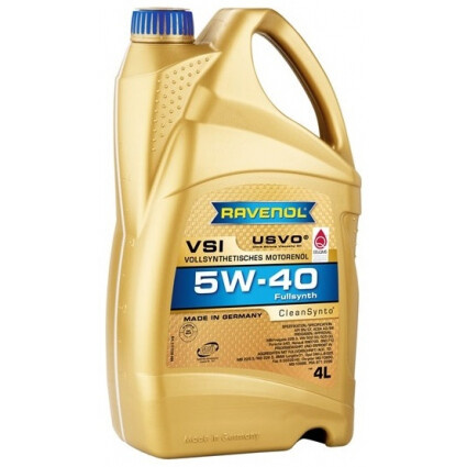 Моторное масло RAVENOL VSI SAE 5W40 4л