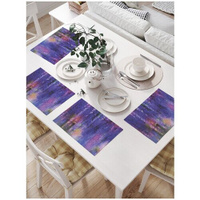 Комплект салфеток JoyArty "Красочное сочетание" для сервировки стола (32х46 см, 4 шт.)