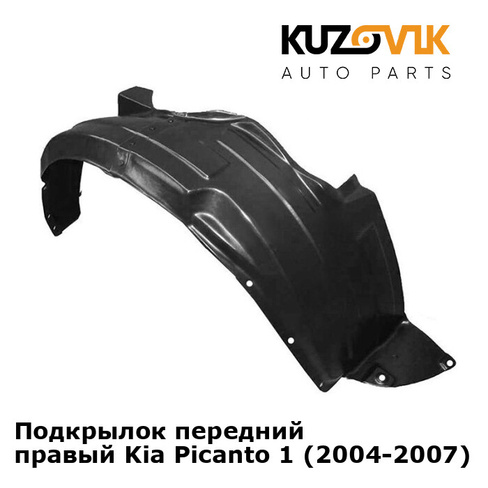 Подкрылок передний правый Kia Picanto 1 (2004-2007) KUZOVIK