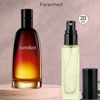 Gratus Parfum Farenheit духи мужские масляные 20 мл (спрей) + подарок