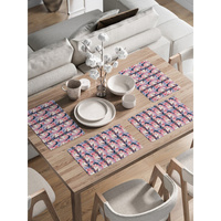 Набор прямоугольных тканевых салфеток на стол для сервировки JOYARTY ser002_423860_30x46