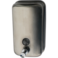 Дозатор для жидкого мыла из нержавеющей стали, SOLINNE, TM804ML, матовый