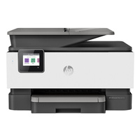 МФУ HP OfficeJet Pro 9010, цветной принтер/сканер/копир/факс A4 4 цвета LAN Wi-Fi USB белый