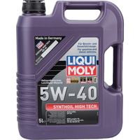 Синтетическое моторное масло LIQUI MOLY Synthoil High Tech 5W-40 SN A3/B4