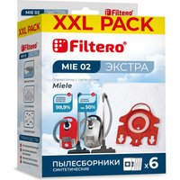 Мешки для пылесоса FILTERO MIE 02 (6) XXL Pack Экстра