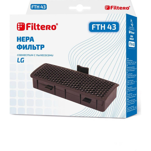 Фильтр hepa для пылесосов LG fTH 43 для LG FILTERO 5798