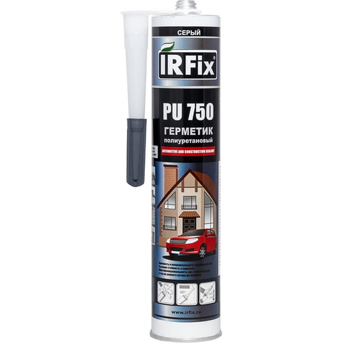 Полиуретановый герметик IRFIX PU-750 серый 300 мл