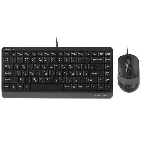 Клавиатура и мышь A4Tech FstylerF1110Grey