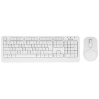 Клавиатура и мышь A4Tech FstylerFG1012White