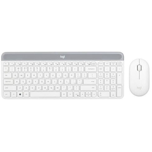 Клавиатура и мышь Logitech MK470White