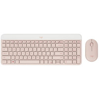 Клавиатура и мышь Logitech MK470Pink