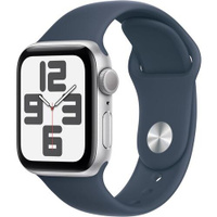 Смарт-часы Apple Watch SE 2023 A2722, 40мм, синий/серебристый [mrtt3ll/a]