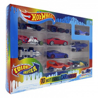 Hot Wheels(Хот Вилс) Машинки 10в1 Color Shifter