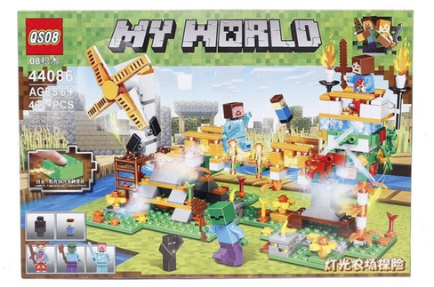 Конструктор MY WORLD QS08 44086 (463+ дет.)