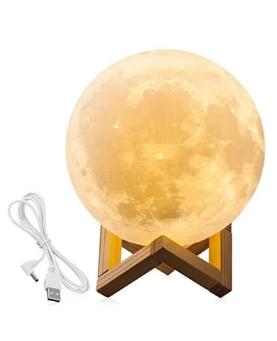Ночник Луна с тактильным управлением (18 см)