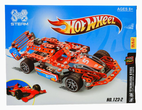 Металлический конструктор Hot Wheels (арт 123-2)