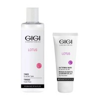 GIGI - Набор для увлажнения кожи: маска 75 мл + тоник 250 мл GIGI Cosmetic Labs