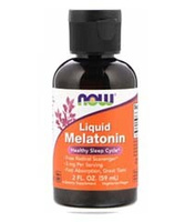 Мелатонин жидкий / Melatonin 3 мг. 60 мл Now foods